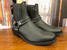 Bottes Basses En Cuir Botas Calero Biker Noires Western BC427H777