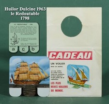 Huilor Dulcine 1963, tôle vernie, le Redoutable 1798, en sachet PM ouvert