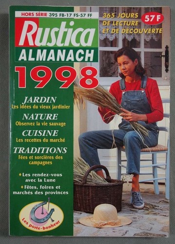 Rustica almanach 1998 - almanach,