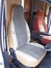 À Adapter Pour Ford Transit 2004 Housse De Siège De Camping-Car, Brun Mocha Doux