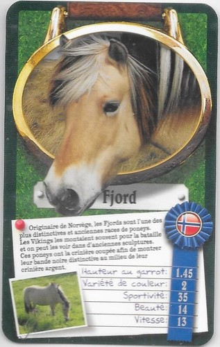 Carte top trumps chevaux ou - trumps,