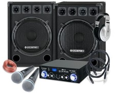 Set karaoke enceintes - pa,