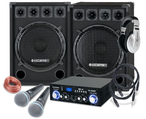Set karaoke enceintes - karaoke, pa