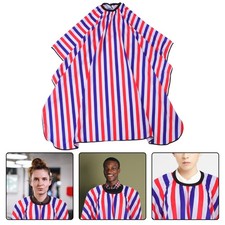 1PC Cape de coiffeur motif à rayures