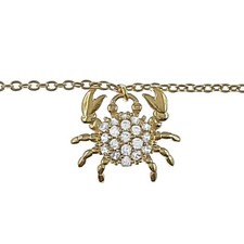 Bracelet de cheville Crabe