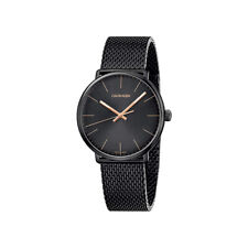 Montre Homme CK CALVIN KLEIN HIGH NOON K8M21421 Acier Mesh Noir SWISS MADE