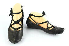 UME Un Matin D'Eté Ballerines Cuir Noir Uk 5 / Fr 38