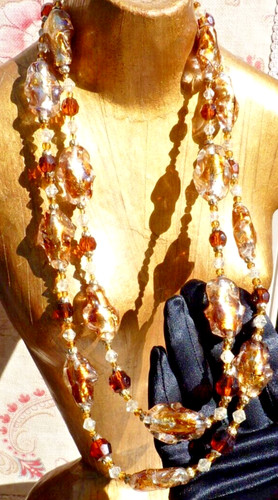 Ancien collier rangs - ancien, 2