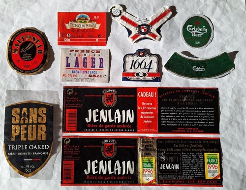 Lot étiquettes de - ,