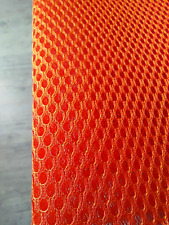 Tissu acoustique orange de qualité pour haut parleur 140cm X 50cm