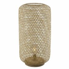 Globo Lampadaire design bambou Mirena - Diam. 39 x H. 77 cm - Beige naturel 