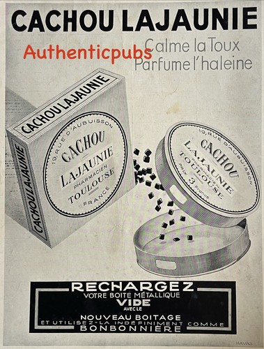 Publicite cachou lajaunie - publicite,