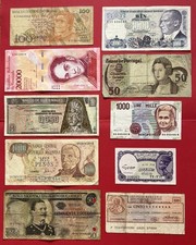 Banknotes World ? #lot 10 Billets Monde #ref:13