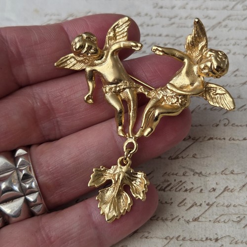 Broche anges putti - anges, chérubins