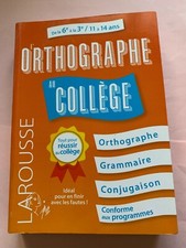 L'Orthographe au Collège