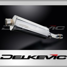 SUZUKI SV650 SV650S SV400 98-02 Echappement Silencieux 350mm Ovale Inox