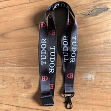 Porte clés tour de cou lanyard key holder porte badges montre Tudor black bay