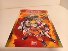 Livre Publicité dossier presse Naruto cartes à jouer 21 X 30 cm 3 pages TBE 