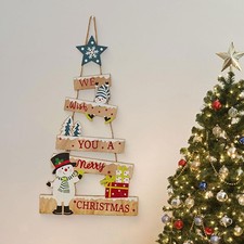 Panneau De Noël En Bois à