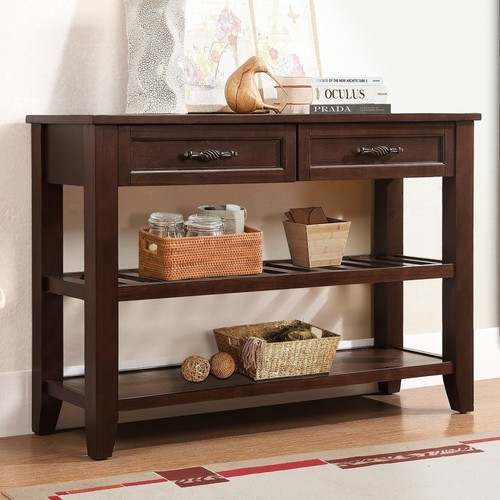 Console table storage - w/2,