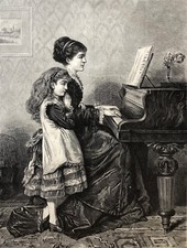 La leçon de piano George