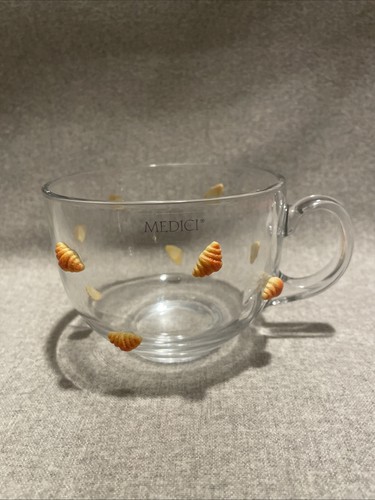 Croissant medici glass mug - croissant,