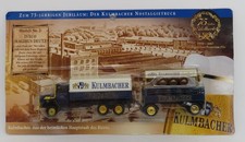 GRELL HO 1/87 CAMION TRUCK MAGIRUS DEUTZ IVECO TYPE 190 FUTS BIERE KULMBACHER