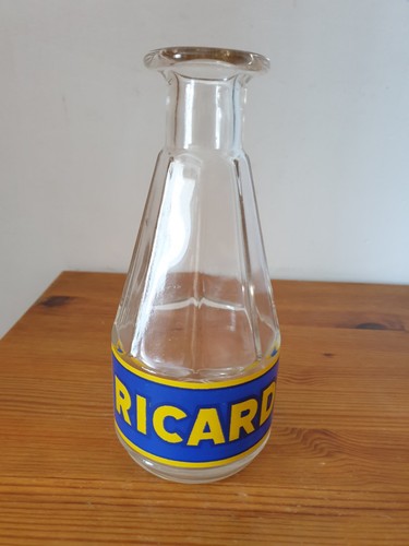Carafe verre années 50 - en,