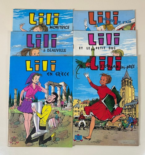 Lot lili monitrice - 6, à