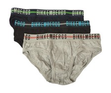 BIKKEMBERGS slips homme lot de