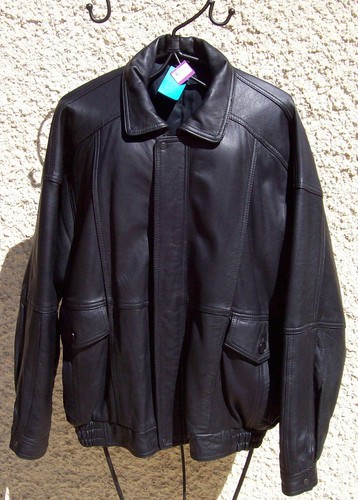 Vintage blouson cuir - vintage, en