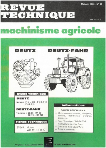 Dx85 dx120 revue technique - dx85,