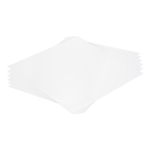 Plaque abs 12x12x0 - 12x12x0.02, pouces