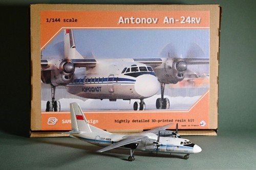 Antonov 24rv 144 scale - antonov, an-24rv