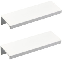2x Poignée Blanc Profilleiste