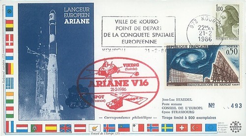 Ar29l fdc kourou - :, 21.2.86