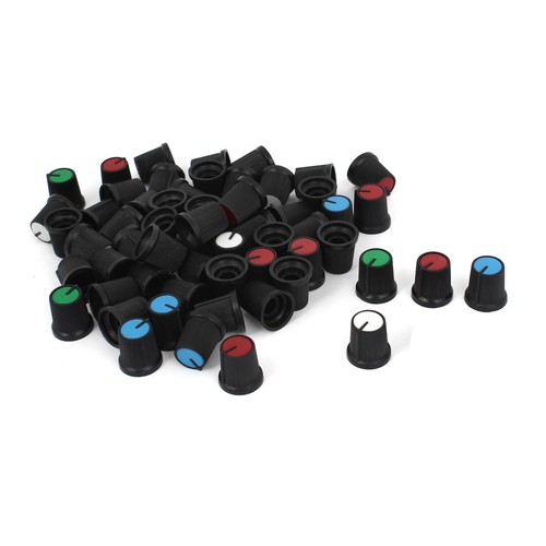 60pcs 6mm etui moleté - 60pcs,