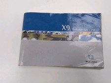 MANUEL D'UTILISATION PIAGGIO X9 250 EVOLUTION 2004-2004 / NE 32961