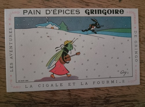 Buvard pain epices - d'epices, gringoire