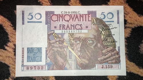 Billet francs verrier - billet, le