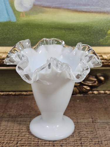 Vintage fenton silver crest - fenton,