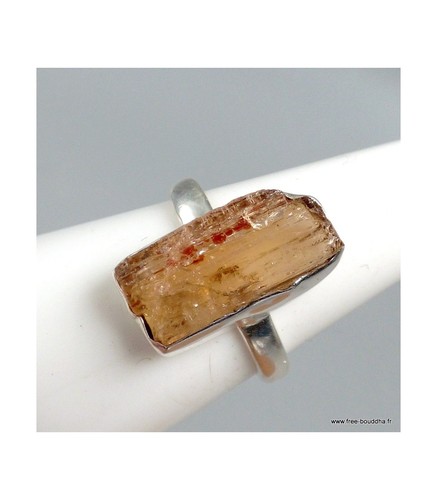 Bijou bague topaze jaune - bijou,
