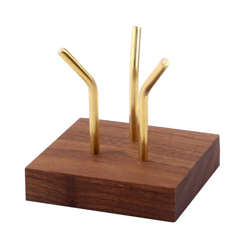 Présentoir bois marbres - bois,