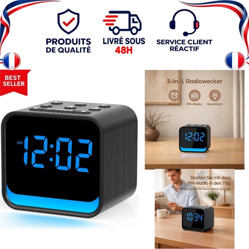 Radio réveil doumosh avec - radio-réveil,
