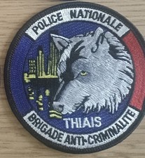 Écusson tissu police BAC