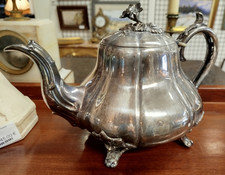 THEIERE en METAL ARGENTE James