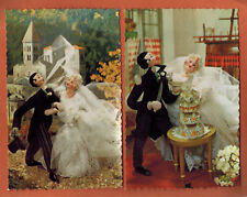 2x Cartes Postales glacées.dentelées-Poupées Roldan-Photochrom-A.83