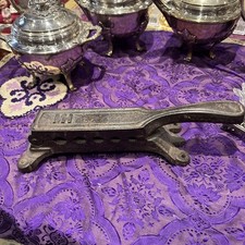 ancien Mache Bouchon En Fonte Époque 1900 Marque MH 26cm Bistrot vin