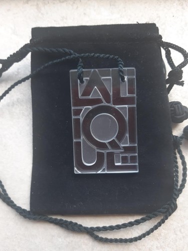 Lalique collier en cristal - ,