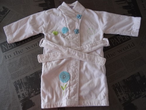 Peignoir kimono blanc en - ,